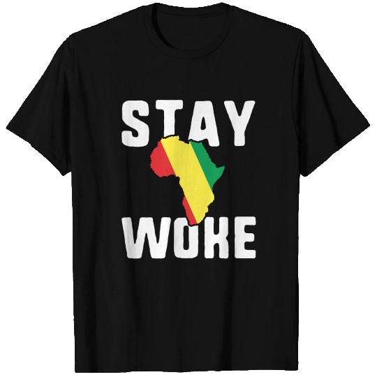 Stay Woke T Shirts Black History Month African
