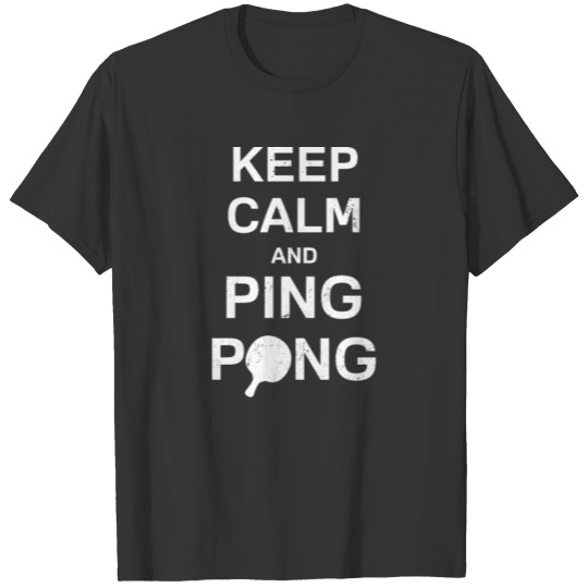 Table Tennis Ping Pong Gift T Shirts