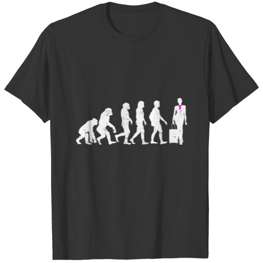 Evolution Flight Attendant T Shirts
