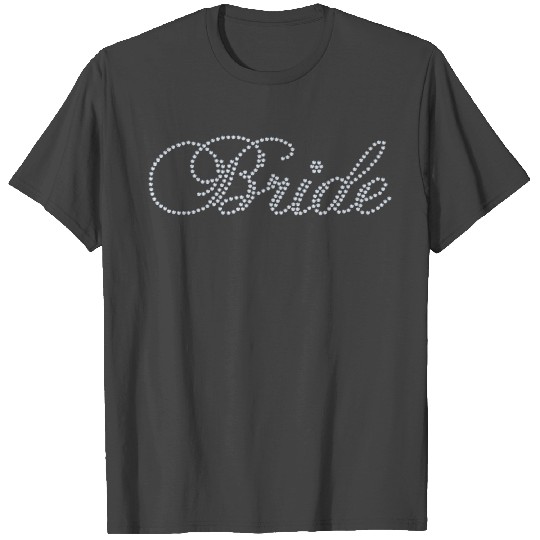 Rhinestone Bride T Shirts