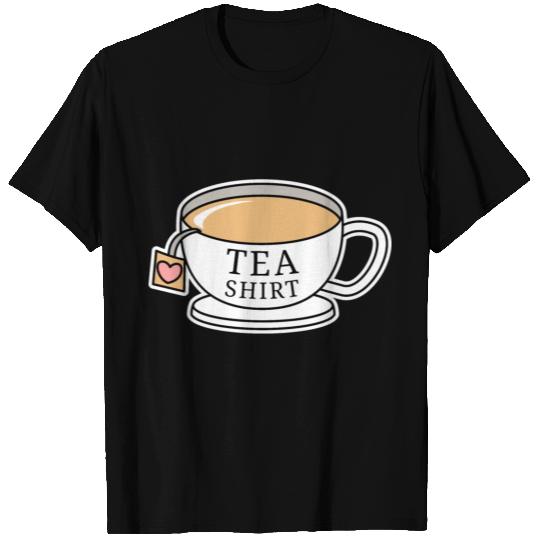 Tea T Shirts tea cup gift present tea bag herb drink