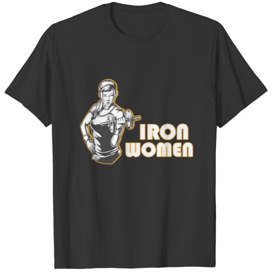 Fitness Gym - Ironwomen T-shirt