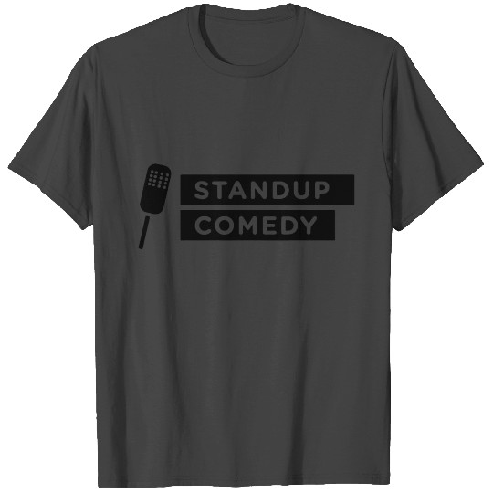 Microphone with stand up T Shirts