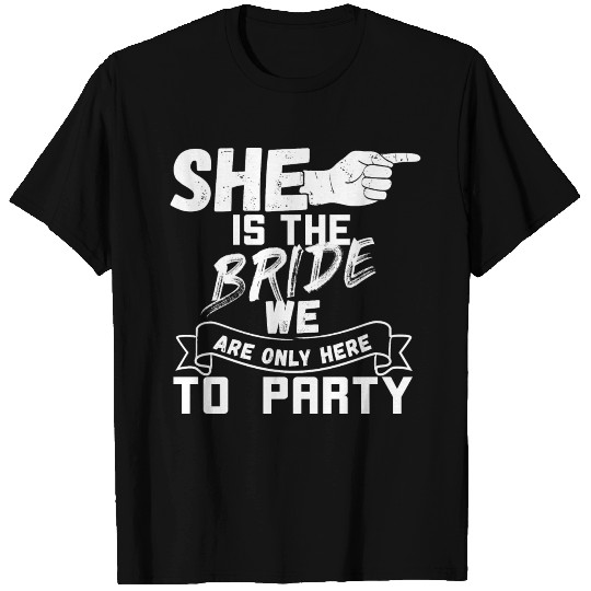 Hen party / Bachelorette party - She bride right w T Shirts