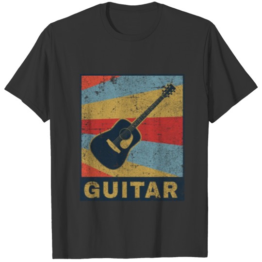 Electric guitar e bass band vintage gift idea T-shirt