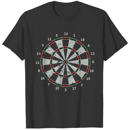 Dartboard simple circle Design T-shirt
