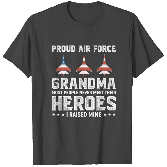Proud Air Force Grandma T Shirts