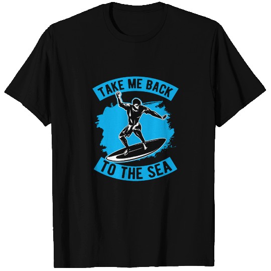 Surfing water sea hobby waves surfboard surfer T Shirts