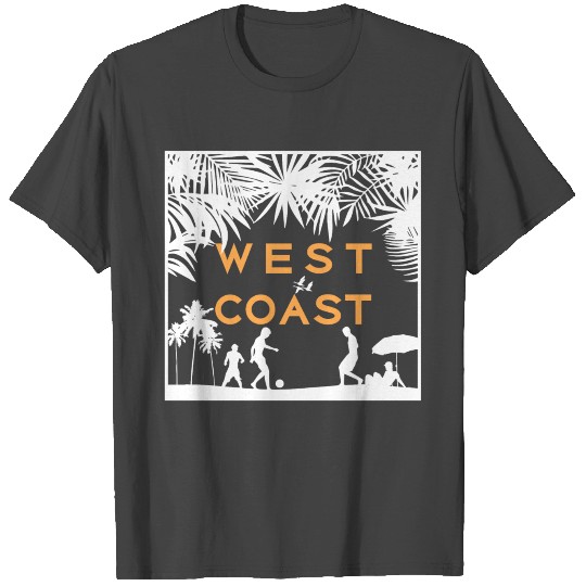 West Coast Beach Summer T Shirts