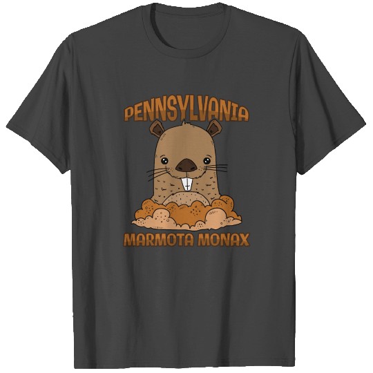 Groundhog Day 2019 Marmota Monax Woodchuck T Shirts
