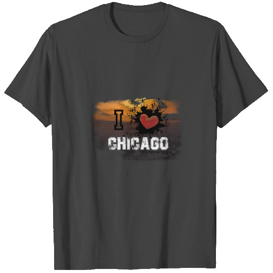 I love Chicago T Shirts
