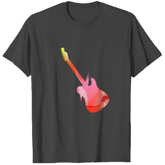 Guitar Instrument Rock Band Musician Rocker Piano T Shirts