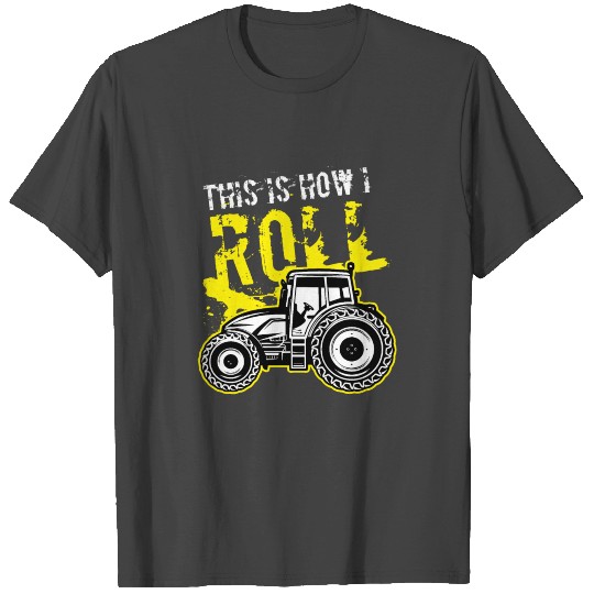 Tractor machine farmer tug agriculture T Shirts