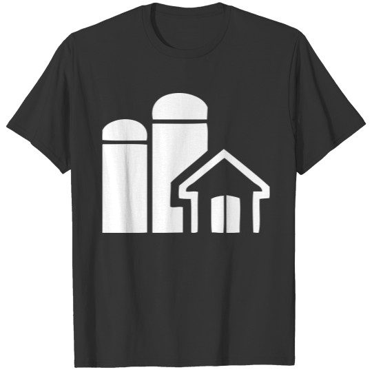 Large House And Two Towers T Shirts