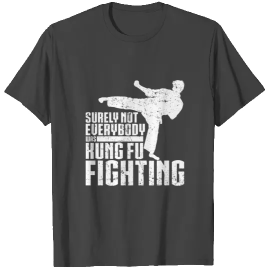 Surely Not Everybody Was Kung Fu Fighting Funny T Shirts