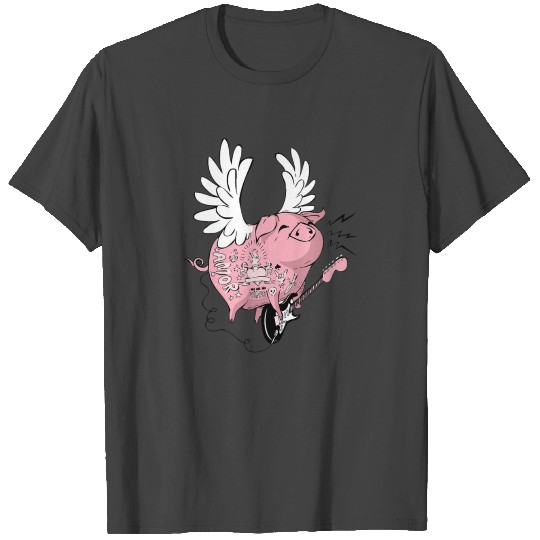 Hell Yeah Piggy T Shirts