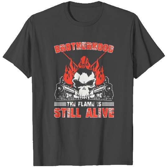 brotherhood the flam is still alive filr skeleton T Shirts
