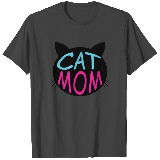 Cat Mom T Shirts