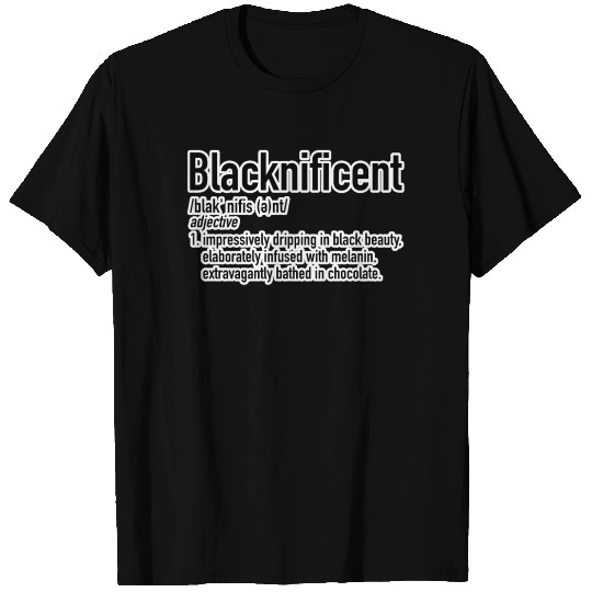 Blacknificent | Black Power Black History T Shirts