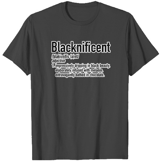 Blacknificent | Black Power Black History T Shirts