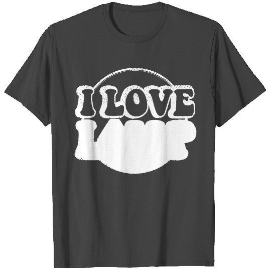 I Love Lamp T Shirts
