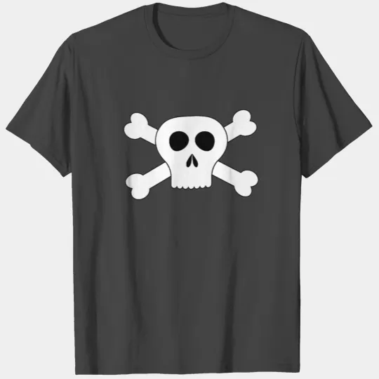 Iron on Skull and Crossbones Pirate Iron on Transf T Shirts