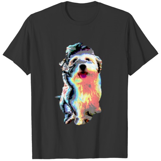 cute dog, puppy, havanese, bolonka T-shirt
