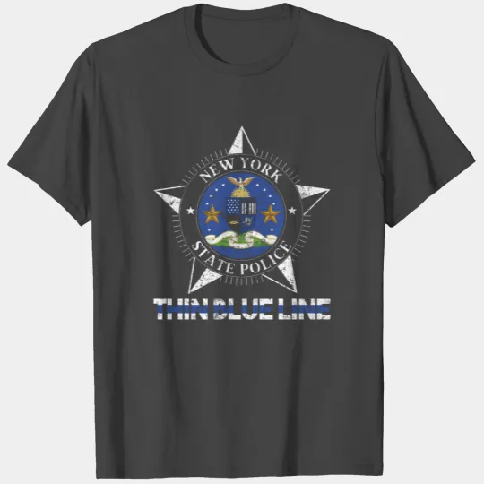 New York State Police T Shirts New York State