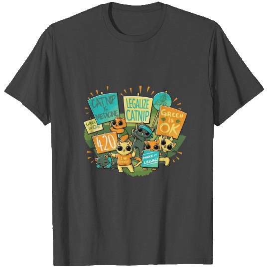 Legalize Catnip T Shirts