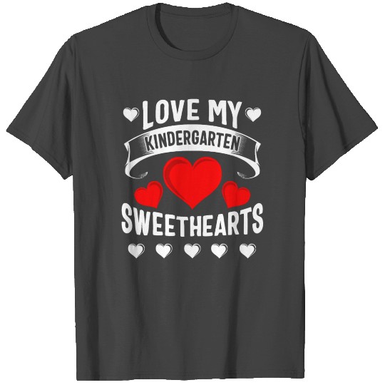 Love My Kindergarten Sweethearts T Shirts