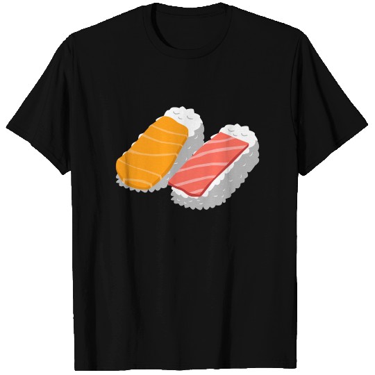 Sleeping Sushi Tuna Salmon funny Gift T Shirts