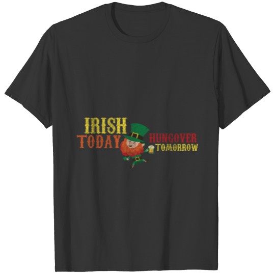 Ireland Happy St Patrick s Day beer leprechaun T-shirt