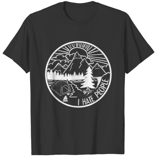 Camping Shirt I Outdoor Nature Travel Backpacker T-shirt