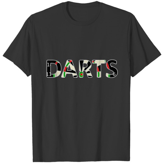 Darts - Dart, Dartboard, Dartboard, Gift T-shirt
