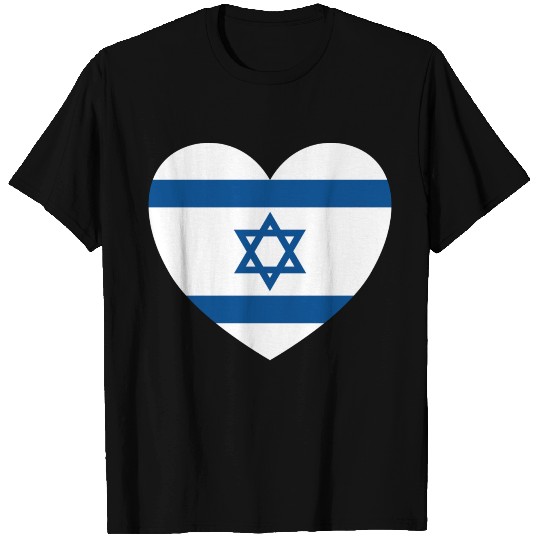 Israel Heart T Shirts