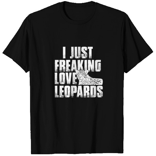Leopard Lover Cat Jaguar Tiger Lion Gift T Shirts