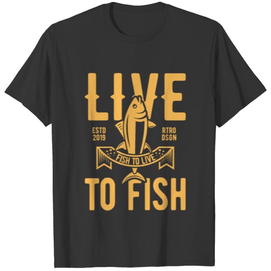 Live to Fish T-shirt