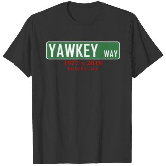 Yawkey Way Boston T-shirt
