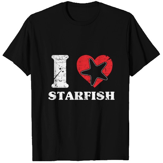 Starfish sea lake blue waves foam T Shirts