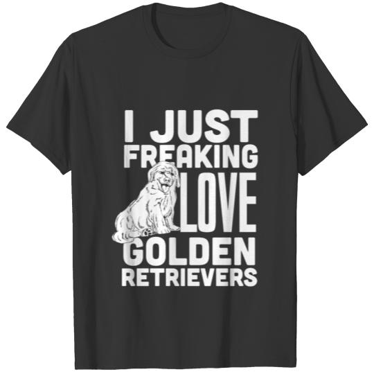 Golden Retriever Love gift T-shirt