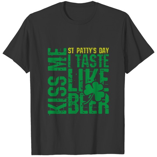 2019 Beer Kiss St Patricks Day Gift Liver T-shirt