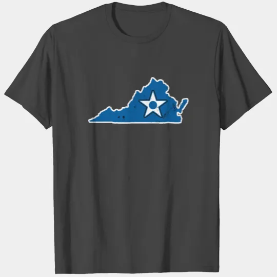 Virginia Air Force Proud Air Force Mom T Shirts