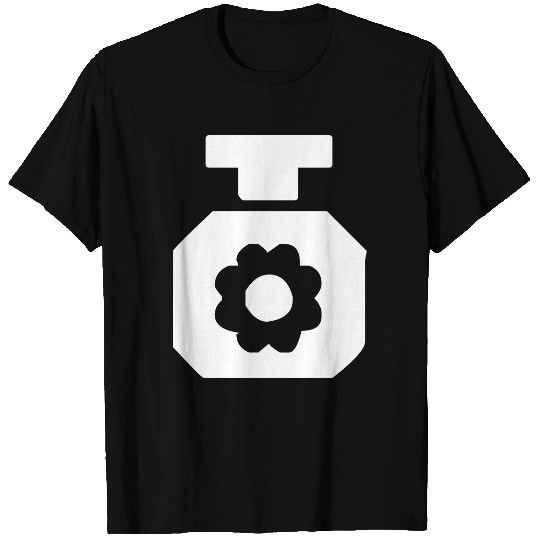 Floral Perfume Bottle T Shirts