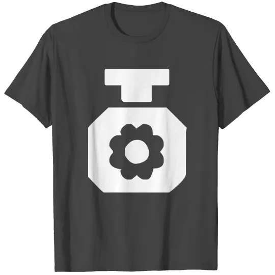 Floral Perfume Bottle T Shirts