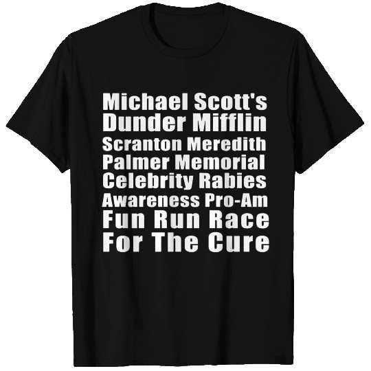 Michael Scott s Dunder Mifflin Fun Run T Shirts