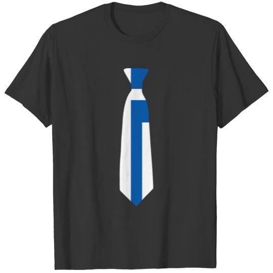 Greece Patriotic Tie T Shirt T-shirt