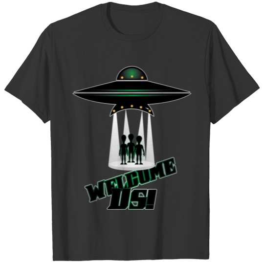 Alien-welcome us T-shirt