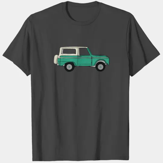 Vintage Green Ford Bronco T Shirts