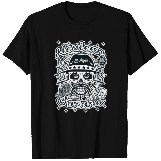 Mexican Chicano BW Ramirez T Shirts