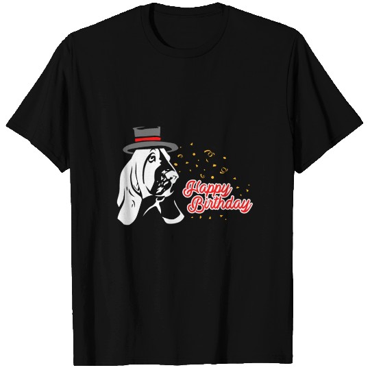 Birthday Basset Hound T Shirts